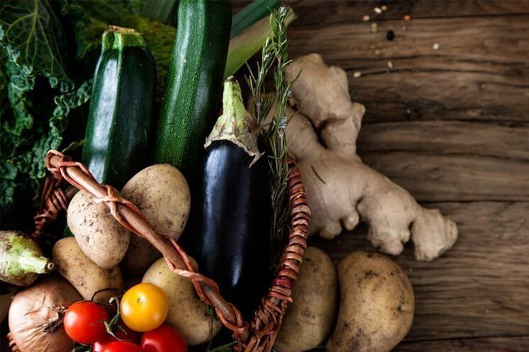 Menu diététique japonais.